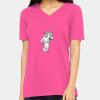 Missy's Relaxed Jersey Short-Sleeve V-Neck T-Shirt Thumbnail