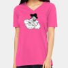 Missy's Relaxed Jersey Short-Sleeve V-Neck T-Shirt Thumbnail