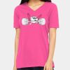 Missy's Relaxed Jersey Short-Sleeve V-Neck T-Shirt Thumbnail