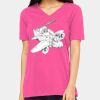 Missy's Relaxed Jersey Short-Sleeve V-Neck T-Shirt Thumbnail