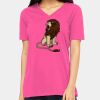 Missy's Relaxed Jersey Short-Sleeve V-Neck T-Shirt Thumbnail