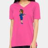 Missy's Relaxed Jersey Short-Sleeve V-Neck T-Shirt Thumbnail