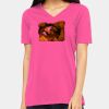 Missy's Relaxed Jersey Short-Sleeve V-Neck T-Shirt Thumbnail