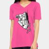 Missy's Relaxed Jersey Short-Sleeve V-Neck T-Shirt Thumbnail