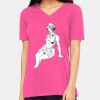 Missy's Relaxed Jersey Short-Sleeve V-Neck T-Shirt Thumbnail