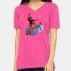 Missy's Relaxed Jersey Short-Sleeve V-Neck T-Shirt Thumbnail