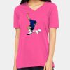 Missy's Relaxed Jersey Short-Sleeve V-Neck T-Shirt Thumbnail