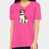 Missy's Relaxed Jersey Short-Sleeve V-Neck T-Shirt Thumbnail