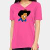Missy's Relaxed Jersey Short-Sleeve V-Neck T-Shirt Thumbnail