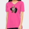 Missy's Relaxed Jersey Short-Sleeve V-Neck T-Shirt Thumbnail