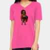 Missy's Relaxed Jersey Short-Sleeve V-Neck T-Shirt Thumbnail