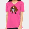 Missy's Relaxed Jersey Short-Sleeve V-Neck T-Shirt Thumbnail