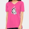 Missy's Relaxed Jersey Short-Sleeve V-Neck T-Shirt Thumbnail