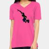 Missy's Relaxed Jersey Short-Sleeve V-Neck T-Shirt Thumbnail