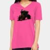 Missy's Relaxed Jersey Short-Sleeve V-Neck T-Shirt Thumbnail