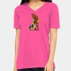 Missy's Relaxed Jersey Short-Sleeve V-Neck T-Shirt Thumbnail