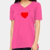 Missy's Relaxed Jersey Short-Sleeve V-Neck T-Shirt Thumbnail