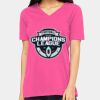 Missy's Relaxed Jersey Short-Sleeve V-Neck T-Shirt Thumbnail