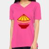 Missy's Relaxed Jersey Short-Sleeve V-Neck T-Shirt Thumbnail