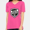 Missy's Relaxed Jersey Short-Sleeve V-Neck T-Shirt Thumbnail