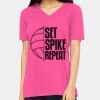 Missy's Relaxed Jersey Short-Sleeve V-Neck T-Shirt Thumbnail