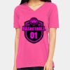 Missy's Relaxed Jersey Short-Sleeve V-Neck T-Shirt Thumbnail