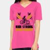 Missy's Relaxed Jersey Short-Sleeve V-Neck T-Shirt Thumbnail