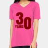 Missy's Relaxed Jersey Short-Sleeve V-Neck T-Shirt Thumbnail