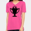 Missy's Relaxed Jersey Short-Sleeve V-Neck T-Shirt Thumbnail