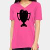 Missy's Relaxed Jersey Short-Sleeve V-Neck T-Shirt Thumbnail