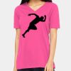 Missy's Relaxed Jersey Short-Sleeve V-Neck T-Shirt Thumbnail