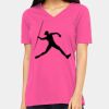 Missy's Relaxed Jersey Short-Sleeve V-Neck T-Shirt Thumbnail