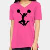Missy's Relaxed Jersey Short-Sleeve V-Neck T-Shirt Thumbnail