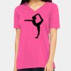 Missy's Relaxed Jersey Short-Sleeve V-Neck T-Shirt Thumbnail