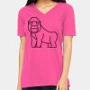 Missy's Relaxed Jersey Short-Sleeve V-Neck T-Shirt Thumbnail