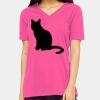 Missy's Relaxed Jersey Short-Sleeve V-Neck T-Shirt Thumbnail