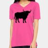 Missy's Relaxed Jersey Short-Sleeve V-Neck T-Shirt Thumbnail