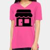 Missy's Relaxed Jersey Short-Sleeve V-Neck T-Shirt Thumbnail