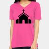 Missy's Relaxed Jersey Short-Sleeve V-Neck T-Shirt Thumbnail