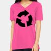 Missy's Relaxed Jersey Short-Sleeve V-Neck T-Shirt Thumbnail