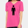 Missy's Relaxed Jersey Short-Sleeve V-Neck T-Shirt Thumbnail