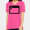 Missy's Relaxed Jersey Short-Sleeve V-Neck T-Shirt Thumbnail