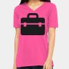 Missy's Relaxed Jersey Short-Sleeve V-Neck T-Shirt Thumbnail