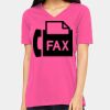 Missy's Relaxed Jersey Short-Sleeve V-Neck T-Shirt Thumbnail