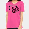 Missy's Relaxed Jersey Short-Sleeve V-Neck T-Shirt Thumbnail
