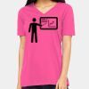 Missy's Relaxed Jersey Short-Sleeve V-Neck T-Shirt Thumbnail