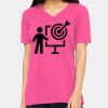 Missy's Relaxed Jersey Short-Sleeve V-Neck T-Shirt Thumbnail