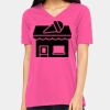 Missy's Relaxed Jersey Short-Sleeve V-Neck T-Shirt Thumbnail