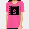 Missy's Relaxed Jersey Short-Sleeve V-Neck T-Shirt Thumbnail