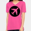 Missy's Relaxed Jersey Short-Sleeve V-Neck T-Shirt Thumbnail